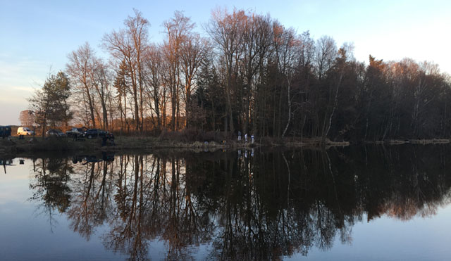 Angler am Brausebach Stau 3